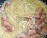 簡単★オクラとソーセージのペペロンチーノ作り方1写真