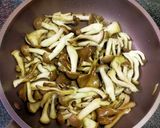 ズワイ蟹とキノコのチーズ焼き作り方3写真