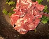 ワンパンで豚こま丸め焼き作り方3写真