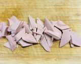 なめ茸と魚肉ソーセージの炊き込みご飯作り方1写真