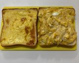 【簡単？朝食】卵サラダレタスホットサンド作り方2写真