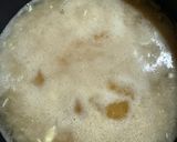 【簡単】豆苗と豆腐のかき玉お味噌汁作り方2写真