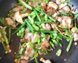 豚バラと春野菜の中華風オイスター炒め作り方5写真