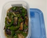 【作り置き副菜】簡単茄子とピーマンの味噌バター作り方7写真