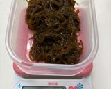 【簡単副菜】なすオクラピーマンのもずく白だし炒め作り方1写真