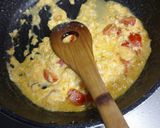 母娘直伝！ミニトマトのスクランブルエッグ作り方69写真