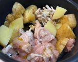 新じゃがと鶏肉の絶品マスタードクリーム煮作り方3写真