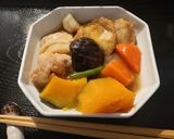 ほっこり♡かぼちゃたっぷり秋の治部煮作り方9写真