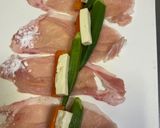 おくらとチーズの夏巻きレシピ+下茹付き作り方4写真