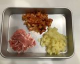 【新島学校給食】キムタクごはん作り方2写真