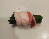 豚バラ肉の大葉チーズのししとう巻き作り方5写真