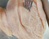 鶏むね肉の味噌マヨ焼き作り方1写真