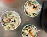 中華風簡単キムチ牛丼味回鍋肉青椒肉絲風作り方11写真