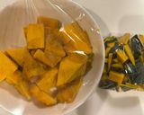 かぼちゃと豆腐のデリ風和サラダ作り方2写真
