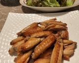 簡単♪鶏スペアリブのにんにく醤油焼き作り方6写真