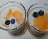 美味しい！♬柿のココナッツミルクゼリー♬作り方4写真