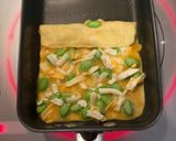 冷凍むき枝豆とチーズの卵焼き(お弁当)作り方4写真