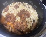 焼き鳥缶とそうめんつゆで簡単　鶏めし作り方6写真