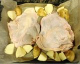 鶏モモ肉の蜂蜜レモンオーブン焼き作り方1写真