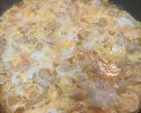 鶏胸肉のふわとろ親子丼😋めんつゆで簡単10分作り方6写真