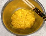 モロヘイヤと卵のシンプル炒め作り方4写真