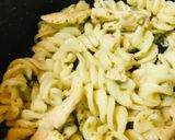 鶏肉のジェノベーゼソースパスタ作り方3写真