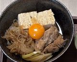 すき焼き風！肉豆腐作り方7写真