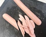 魚ニソとピーマンと玉ねぎのナポリタン炒め作り方1写真