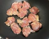 青梅の種応用編『梅の照り焼きチキン』作り方2写真