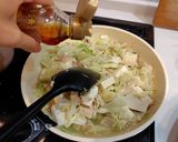 豆腐とキャベツと茸のそぼろ煮作り方9写真