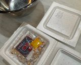 納豆とカリカリ梅の天ぷら作り方1写真