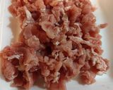 豚こま肉のまんまる焼き作り方1写真
