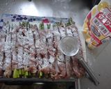 グリーンアスパラ✨の肉巻きフライ☺✨⛄☕作り方7写真