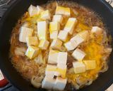 生姜香るキャベツと豆腐の卵とじ煮作り方13写真