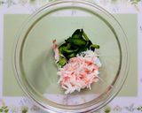 簡単夕飯ヘルシー胡瓜とカニカマからし和え作り方6写真