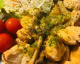 鶏肉とキノコのめんつゆのナッツ炒め作り方4写真