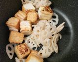 ご飯泥棒☆蓮根&厚揚げ青のりマヨ☆お弁当作り方2写真