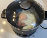 ハムエッグ作り方3写真