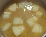 簡単★晩御飯！冬瓜のお味噌汁作り方4写真
