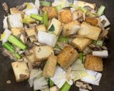 厚揚げの明太子あんかけ焼きそば作り方4写真
