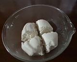 米粉で簡単　肉まんピザまん作り方3写真