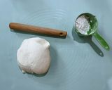 スペアリブとインゲン豆の煮込み料理と花巻作り方4写真