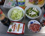 焼きそばソースで！簡単にも！野菜炒め弁当作り方40写真