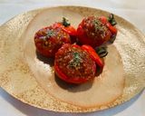 ミディトマトの肉詰め作り方5写真