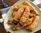 味噌がポイント!なすと大葉の肉巻き作り方7写真