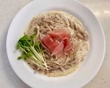豆乳クリームチーズパスタ風蕎麦♡！作り方5写真