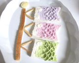 バタークリームで鯉のぼり☆作り方12写真