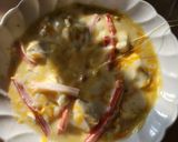 レンジ3分朝食♪ザクザクとろ～り彩り豆腐作り方2写真
