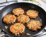 アジアン風味!ぷりっ!つるっの海老の豆腐焼き作り方4写真