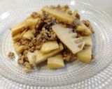 たけのこの肉みそ炒め作り方5写真